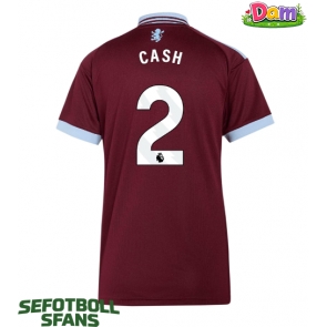 Aston Villa Matty Cash #2 Hemmatröja Kvinnor 2026-27 Kortärmad